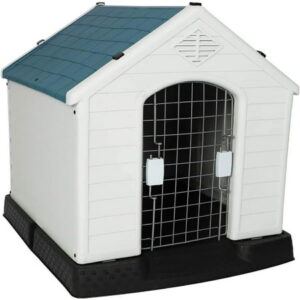 Karmas Product Dog House, Plastic, Waterproof, 28″ H/32 H/39 H