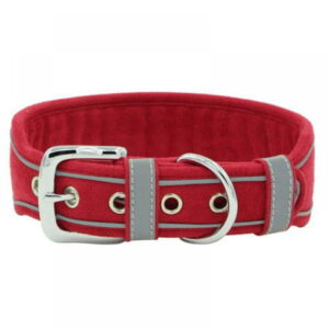 MarinaVida Comfort Soft Reflective Padded Dog Collar for Small Medium Large Dogs with Buckle Adjustable Comfortable Dog Collars