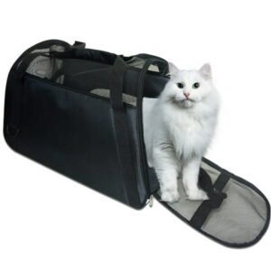 YOLETO Pet Carrier, Soft-Sided Portable Travel Bag, Vet Recommend Carrier for Small Medium Cats and Dog