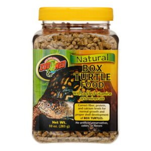 Zoo Med Box Turtle & Tortoise Reptile Food, 10 Oz