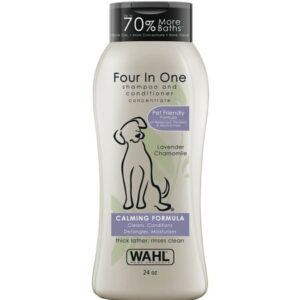 Wahl 4-in-1 Calming Formula Dog Shampoo – 24 Oz – Model 820000T