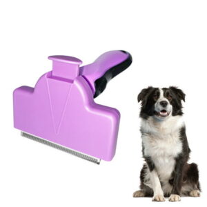 Pet Grooming Brush, Deshedding Tool for Dogs & Cats, Effectively Reduces Shedding by up to 95% for Short Medium and Long Pet Hair