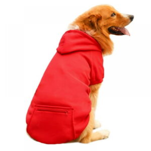 Basic Hoodie for Dogs Pet Dog Hoodies Sweaters Winter Clothes with Hat And Pocket Costume Windproof Apparel for Small Medium Large Dog XS-5XL