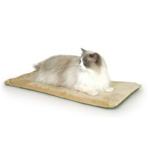 K&H Thermo Kitty Pet Cat Bed, Green