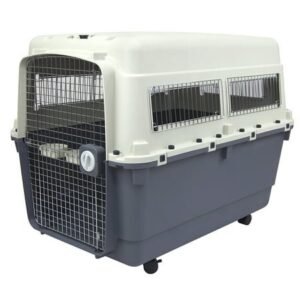 Codaskeo Plastic Dog IATA Airline Approved Kennel Carrier, XXX-Large
