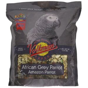 Volkman Avian Science Super African Grey Bird Food 4 lb