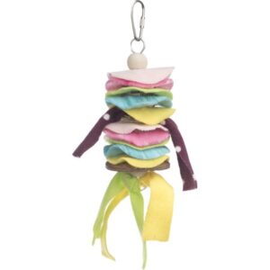 Prevue Pet Products Fairy Queen Bird Toy with Natural Fibers, Wood