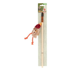 Ethical Pet Skinneeez Forest Friends Wand Teaser Cat Toy