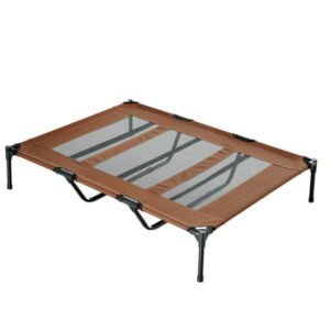 PawHut XLarge 48″ Dog Pet Elevated Raised Bed Puppy Cot Oxford Outdoor Indoor