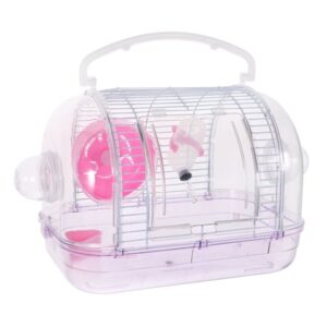 Frcolor Hamster Cage Carrying Supplies Guinea Hedgehoghamster Cage Pet Habitat Pigs Heaven Home Animal Small Bin Homes