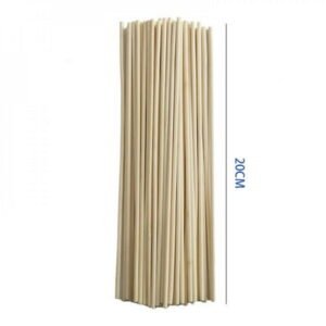 [CLEARANCE sales]Natural Bamboo Stakes 20cm,Eco-Friendly Garden Stakes Plant Stakes Support Climbing Tomatoes, Trees Beans