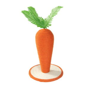 NUOLUX 1Pc Cat Scratching Board Pet Cat Scratcher Carrot Shaped Cat Toy Pet Supplies