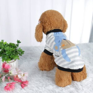 Pet T Shirt Spring Fall Dog Puppy Small Pet Cat Apparel Clothes Vest Clothing Printed, M #9