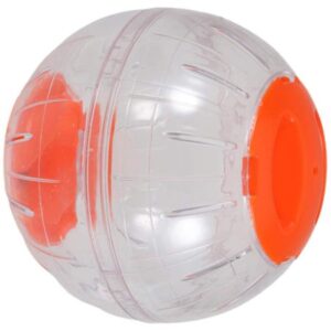 QWZNDZG Hamster Running Ball Run Exercise Ball Run-About Mini Ball for Small Animal Pet (Orange)