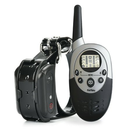 PetSpy 1100 Yards Remote Dog Training Shock Collar for Dogs with Beep, Vibration and Electric Shock, Rechargeable and Waterproof E-Collar Trainer