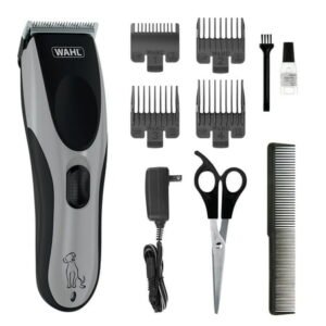 WAHL Easy Pro for Pets, Rechargeable Dog Grooming Kit – Heavy-Duty Electric Dog Clippers for Dogs & Cats with Fine to Medium Coats – Model 9549