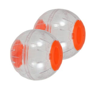 Frcolor Hamster Running Ball Run Exercise Ball Run-About Mini Ball for Small Animal Pet (Orange)