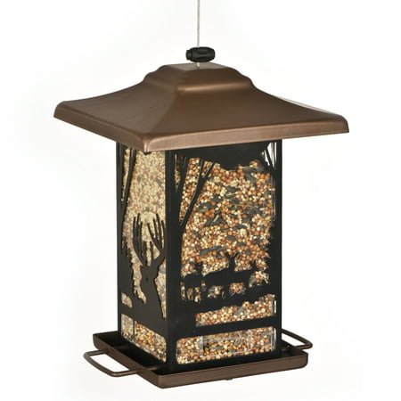Perky-Pet Copper Wilderness Lantern Wild Bird Feeder – 2 lb