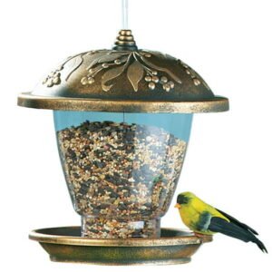 Willstar Bird Feeder ,Large Capacity Hanging Bird Feeder for Outside Wild Bird Feeders for Garden Yard Outdoor Decoration