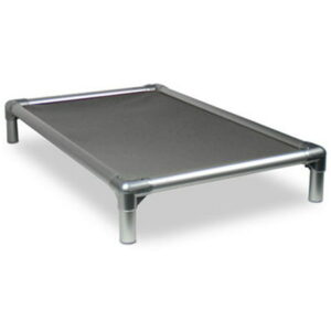 Kuranda Aluminum Dog Bed -Heavy Duty Vinyl Fabric (Orthopedic Chewproof Elevated)