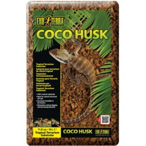 43.2 quart (6 x 7.2 qt) Exo Terra Coco Husk Coconut Fiber Bedding for Reptile Terrariums
