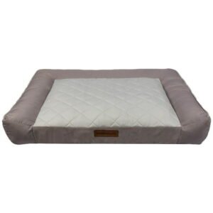 Vibrant Life Large Deluxe Cooling Couch Dog Bed, Tan