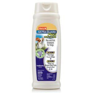 Hartz UltraGuard Pro Triple Active Flea And Tick Shampoo For Dogs, 18oz