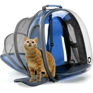 EastVita Pet Backpack, Bubble Bag for Cats and Puppies, Airline Approved Capsule Design Pet Carrier, Suitable for Outdoor Use