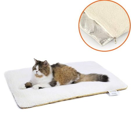 Pet Dogs Self Heating Mats Puppy Winter Warm Bed House Nest Pads pet Dog Product Supplies Kennel Mats Beige