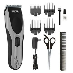 Wahl Easy Pro for Pets, Rechargeable Dog Grooming Kit – Quiet, Low Noise, Heavy-Duty Electric Dog Clippers for Dogs & Cats with Thick to Heavy Coats – Model 9549 (09549)