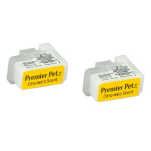 Premier Pet Spray Refill – Replacement Cartridges for the Spray Bark Collar, 2-Pack, Citronella