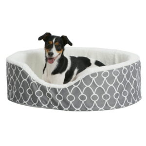 MIDWEST QT GRAY TFLN NEST PET BED 29IN