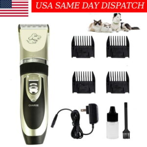 Pet Professional Dog Grooming Clippers Kit For Dog Cat Hair Trimmer Groomer Set