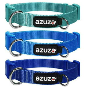 3 Pack Dog Collars Soft Comfortable Dog Collars for Small Medium and Large Dogs