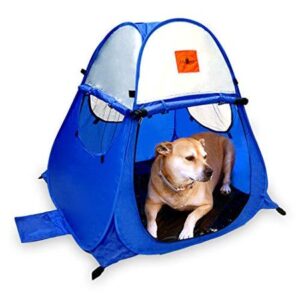 Pop Up Dog Tent Outdoor Camping Large Doggy UV Sun Shelter for Shade and Weather Protection – Perfect for Yard, Beach and Outdoors!