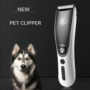 Dog Grooming Kit – Quiet Heavy-Duty Electric Corded Dog Clipper for Dogs & Cats with Thick & Heavy Coats