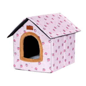 Bellanny Self-Warming Pet Condo, Detachable Removable Soft Pet House with Sponge, Cute Cat Kitten Bed, Wear-resistant Pet Indoor Outdoor House for Cats Dogs Teddy Bichon high quality