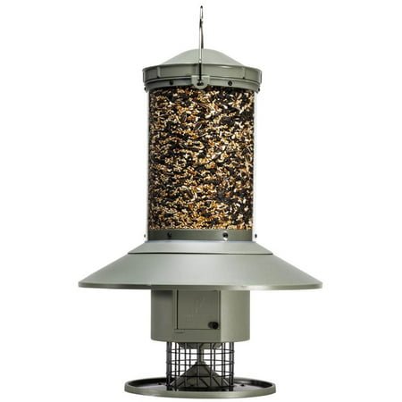 Wingscapes AutoFeeder, Automatic Wild Bird Feeder with Programmable Timer, 1 Gallon Bird Seed Capacity