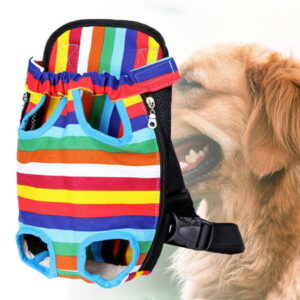 MyBeauty Portable Outdoor Travel Breathable Dog Backpack Head Out Chest Front Carrier Bag