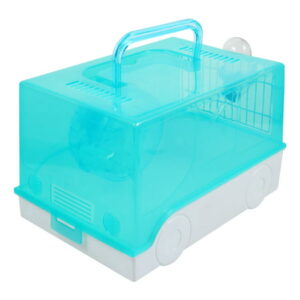 NUOLUX Hamster Cage Carrier Crittertrail Playground Heaven Biting Travel Homes Houses Aquarium Habitat Portable Animal Small