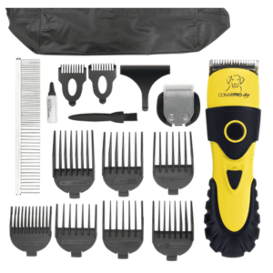 Corded 2-In-1 Clipper+Trimmer, 17 PC Pet Grooming Kit.