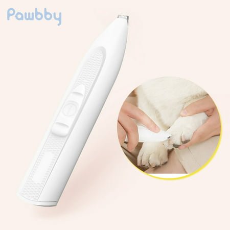 Dog Grooming Clippers, Electric Cordless Pet Hair Trimmer, USB Rechargeable Electric Pet Clippers for Small Dogs Cats Around Face, Paws, Eyes, Ears, Rump