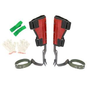 Garden Tree Climbing Gear Adjustable Non Slip Pedals Tree Climbing Equipment for Climbing Tree Work Cutting Tree Jungle Survival 2 Gear