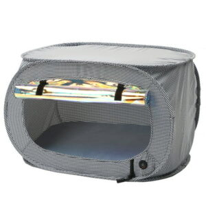 Pet Life “Enterlude” Electric Heating Wire Folding Travel Pet Tent Crate