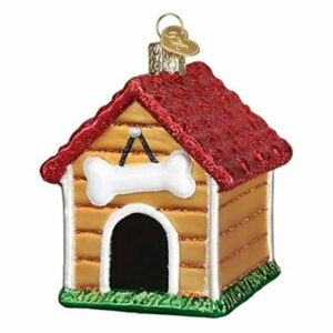 Old World Christmas Dog House Ornament for Christmas Tree