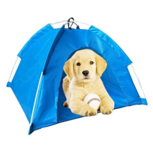 RuiJY Indoor Outdoor House Breathable Washable Pet Puppy Kennel Dog Cat Folding Tent