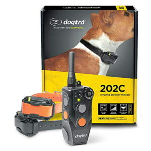 Dogtra 202C Waterproof ½-Mile One-Handed Operation 2-Dog Remote Training Dog E-Collar