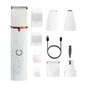 Pet Dog Grooming Kit, Hair Clippers , for Dogs Pet’ Around Eyes, Ears, , Rump