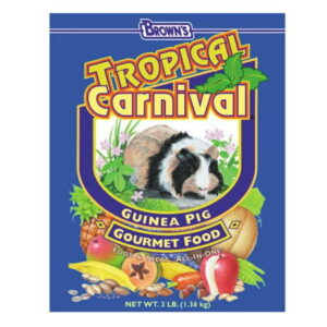 Brown’s Tropical Carnival Guinea Pig Small Animal Food, 5 Lb