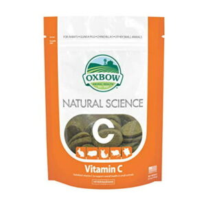 Oxbow Natural Science Vitamin C Supplement – Vitamin C for Guinea Pigs and other Small Animals, 4.2 oz.